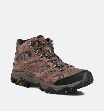 Merrell Moab 3 Mid Chaussures outdoor Cognac/Gris