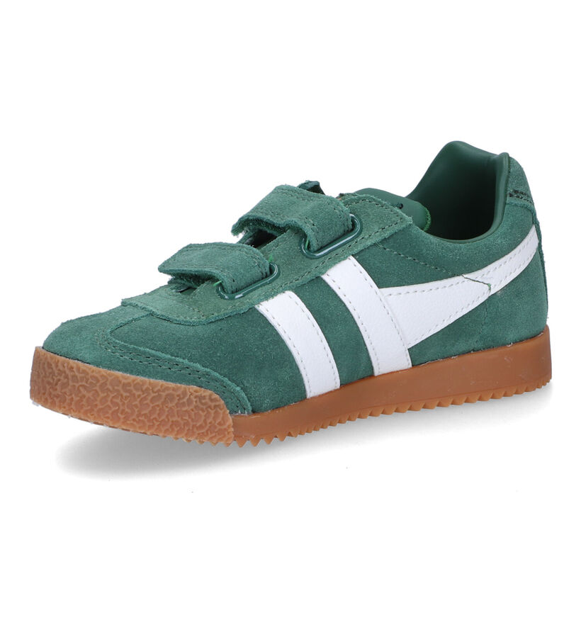 Gola Harrier Strap Baskets en Bleu pour filles, garçons (335822)