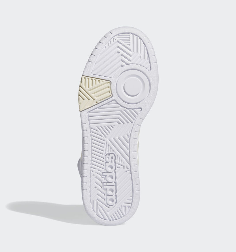 adidas Hoops 3.0 Mid Witte Sneakers voor dames (334674) - geschikt voor steunzolen