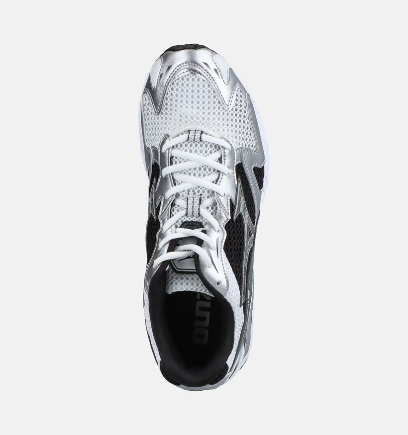 Mizuno Wave Rider 10 Sport Zilveren Sneakers voor heren (376420) - geschikt voor steunzolen