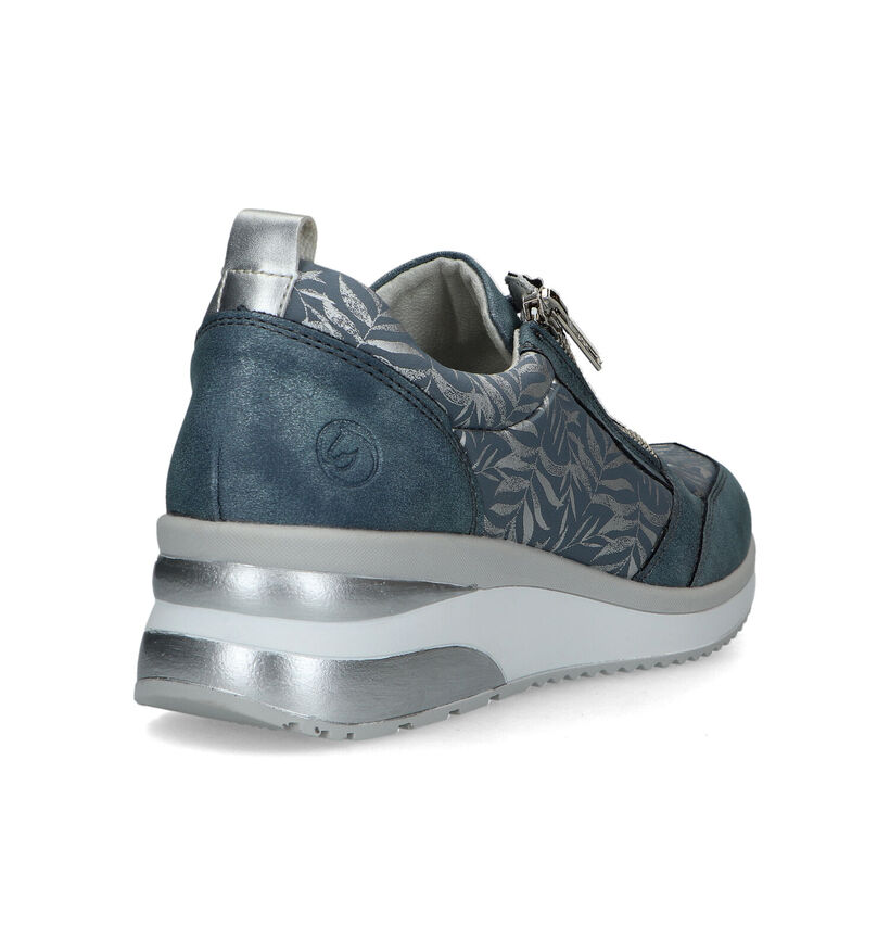 Remonte Blauwe Sneakers voor dames (320238) - geschikt voor steunzolen