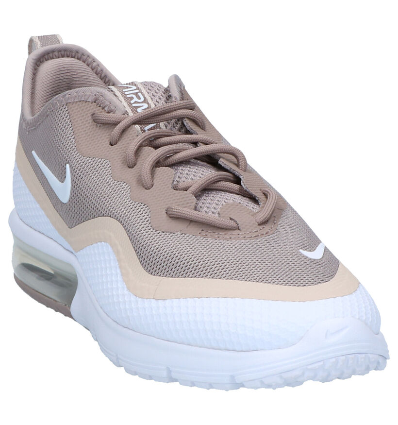 Nike Air Max Sequent 4.5 Zwarte Sneakers in stof (253955)