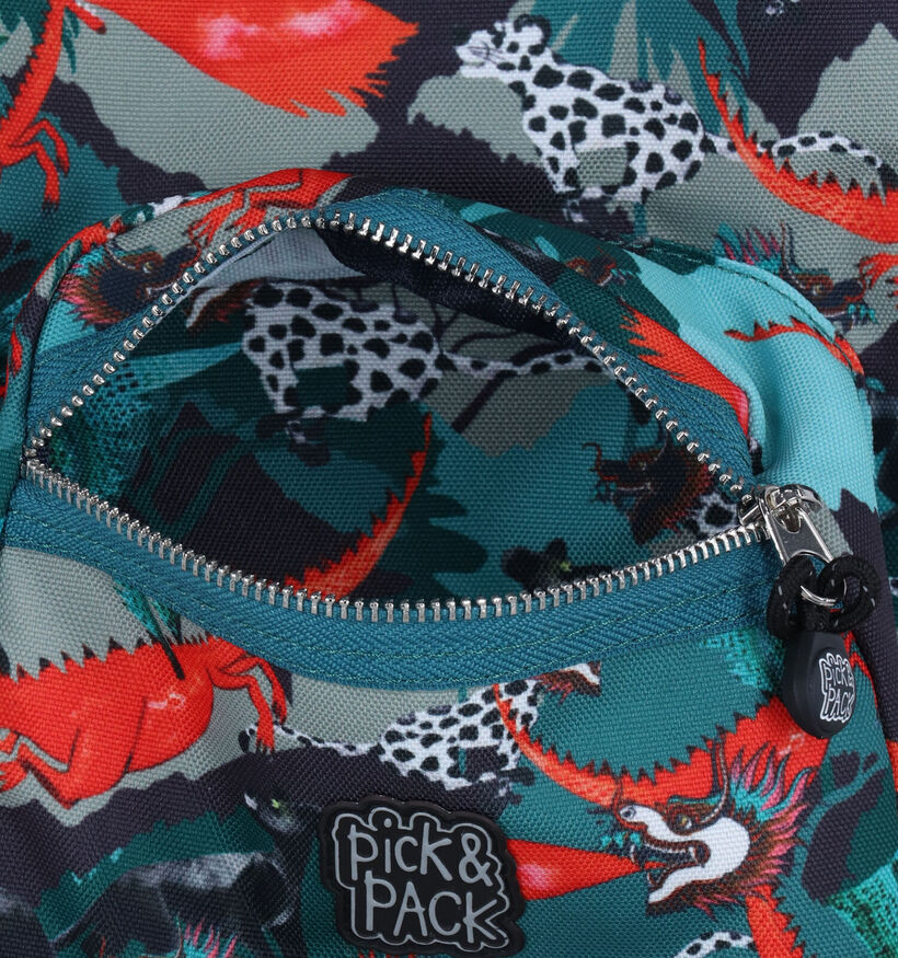 Pick & Pack Forest Dragon Sac à dos en Vert pour garçons (312381)