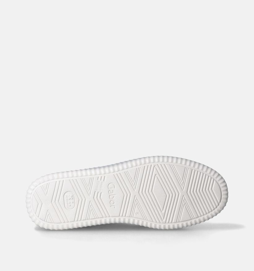 Gabor OptiFit Chaussures à lacets en Beige pour femmes (355048) - pour semelles orthopédiques