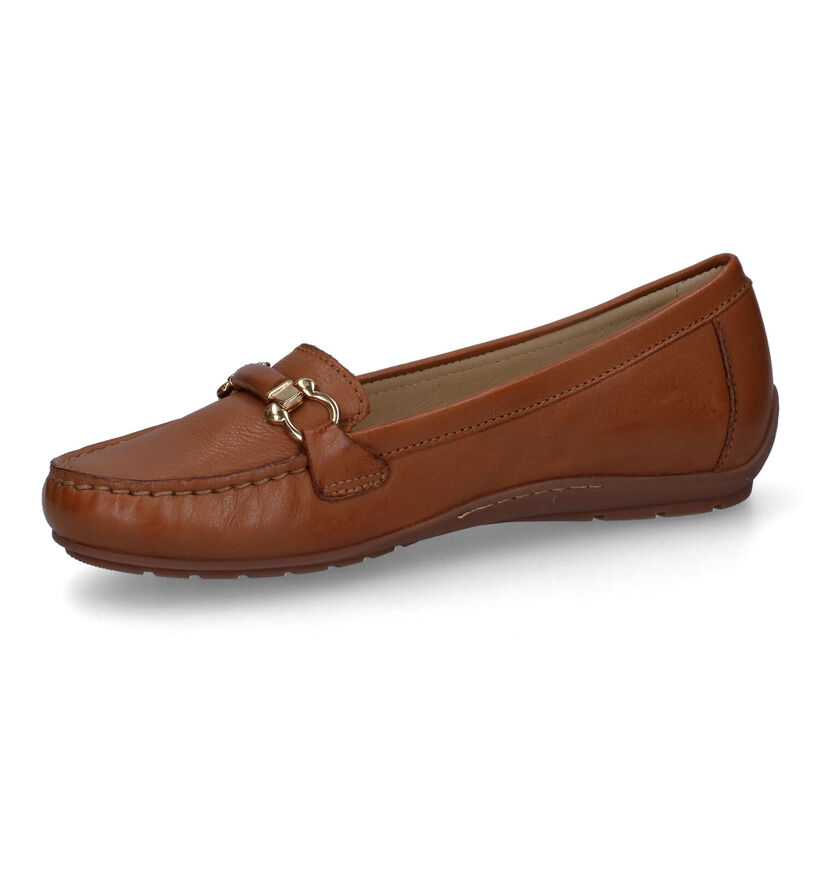 River Woods Mocassins en Cognac en cuir (306872)