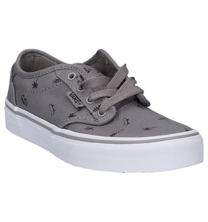 Zwarte Skateschoenen Vans Atwood in stof (239844)