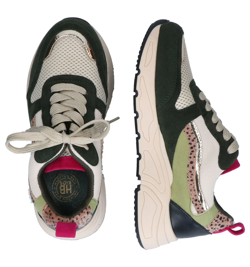Hampton Bays Groene Sneakers in kunstleer (296305)