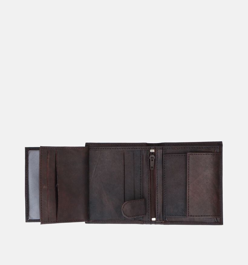 Euro-Leather Bruine Portefeuille voor heren (365217)
