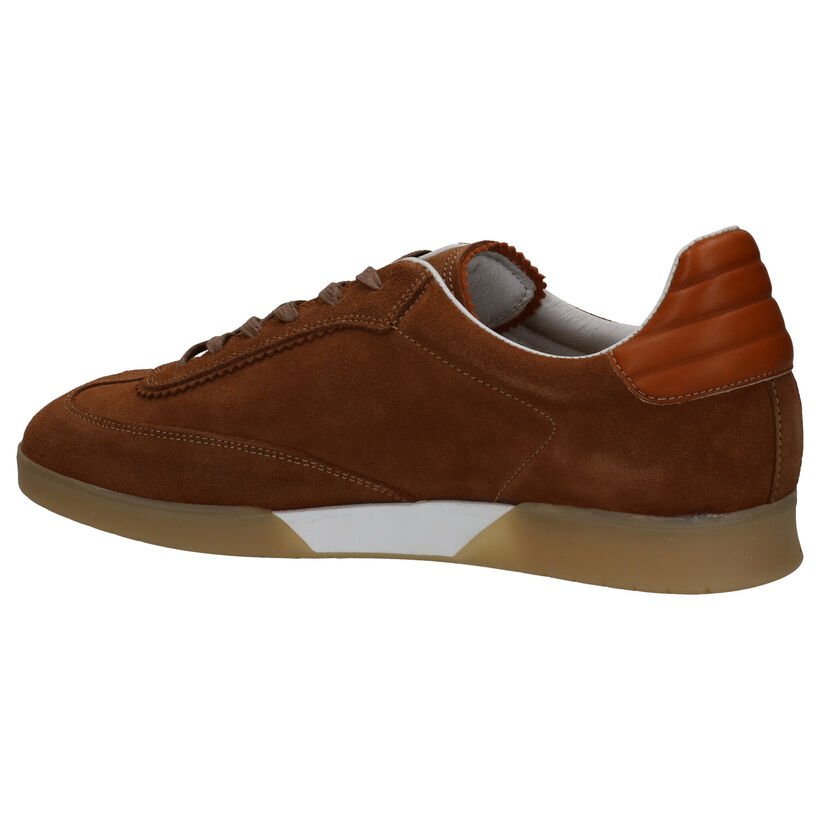 Borgo Sport Montreal Chaussures à lacets en Cognac pour hommes (274005) - pour semelles orthopédiques