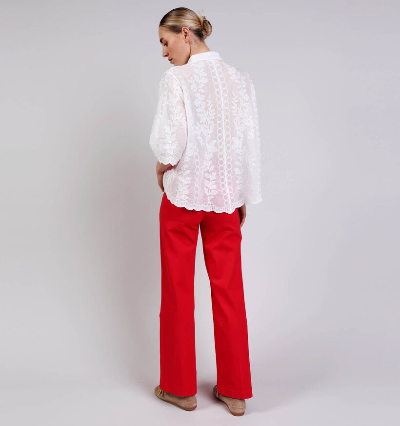 The Korner Witte Blouse voor dames (372461)