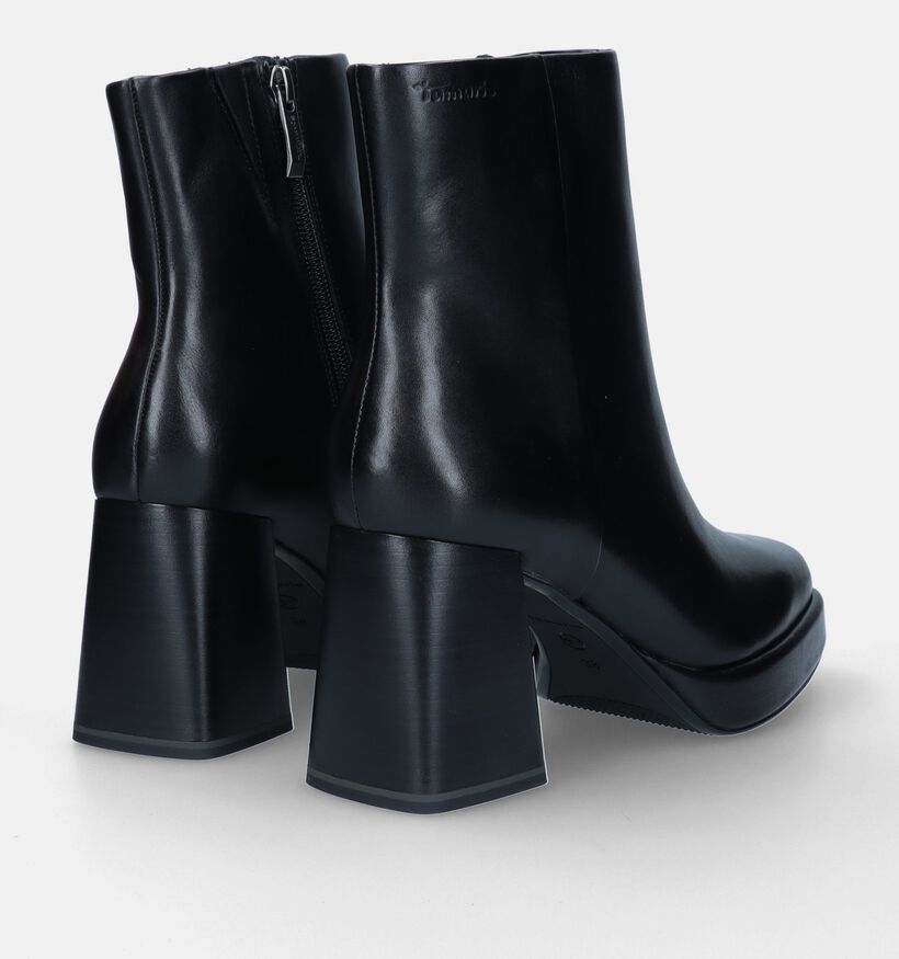Tamaris Bottines avec talon carré en Brun pour femmes (330526)