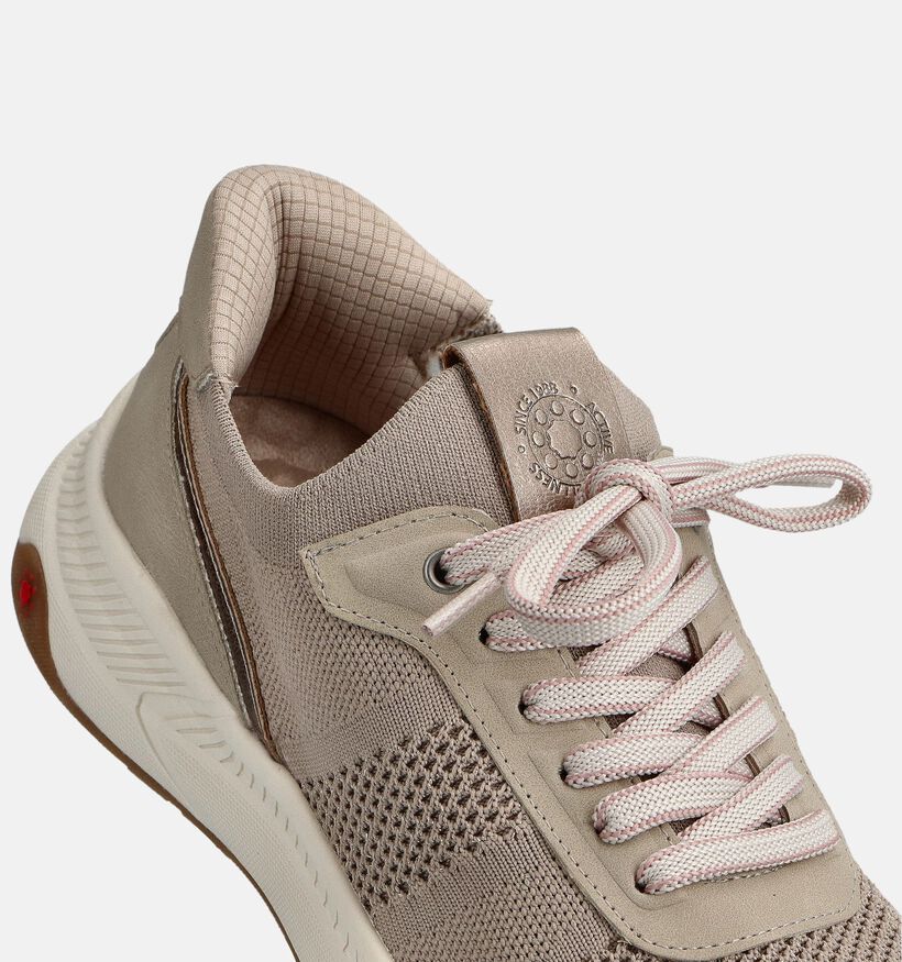 Relife Taupe Sneakers voor dames (368243) - geschikt voor steunzolen