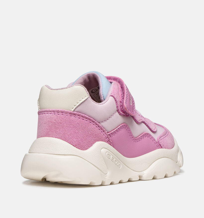 Geox Ciufciuf Roze Babysneakers voor meisjes (377761) - geschikt voor steunzolen
