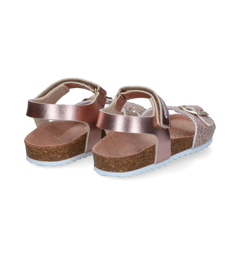 Geox Adriel Sandales en Bleu en simili cuir (286954)