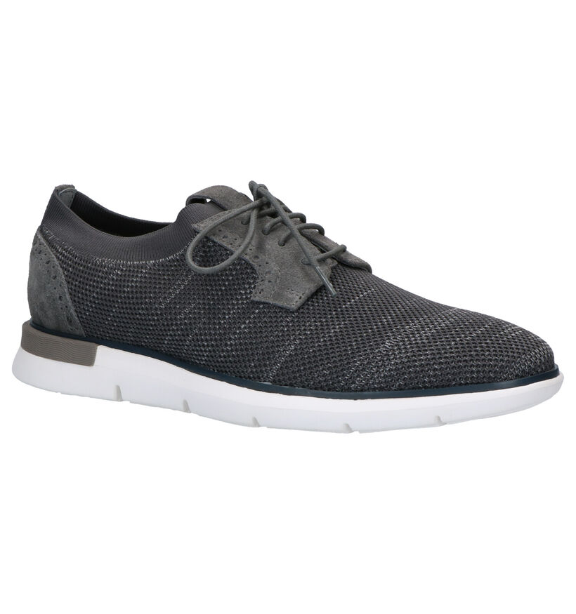 Cycleur de Luxe Durbuy Chaussures basses en Gris en daim (272400)