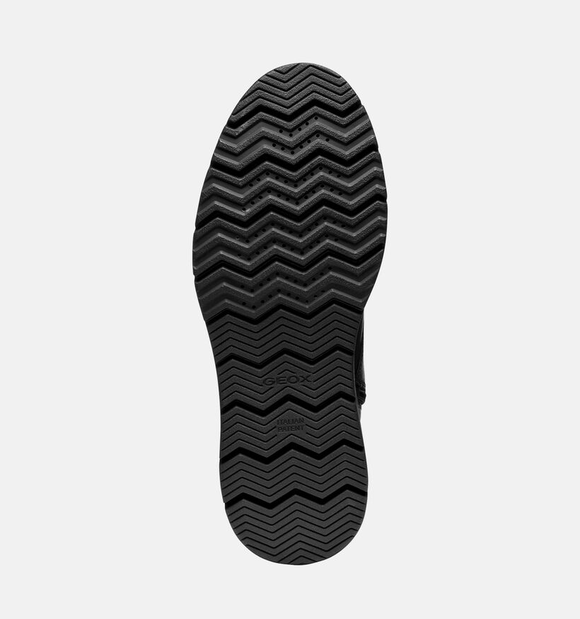 Geox Zwarte Veterboots voor heren (360109) - geschikt voor steunzolen