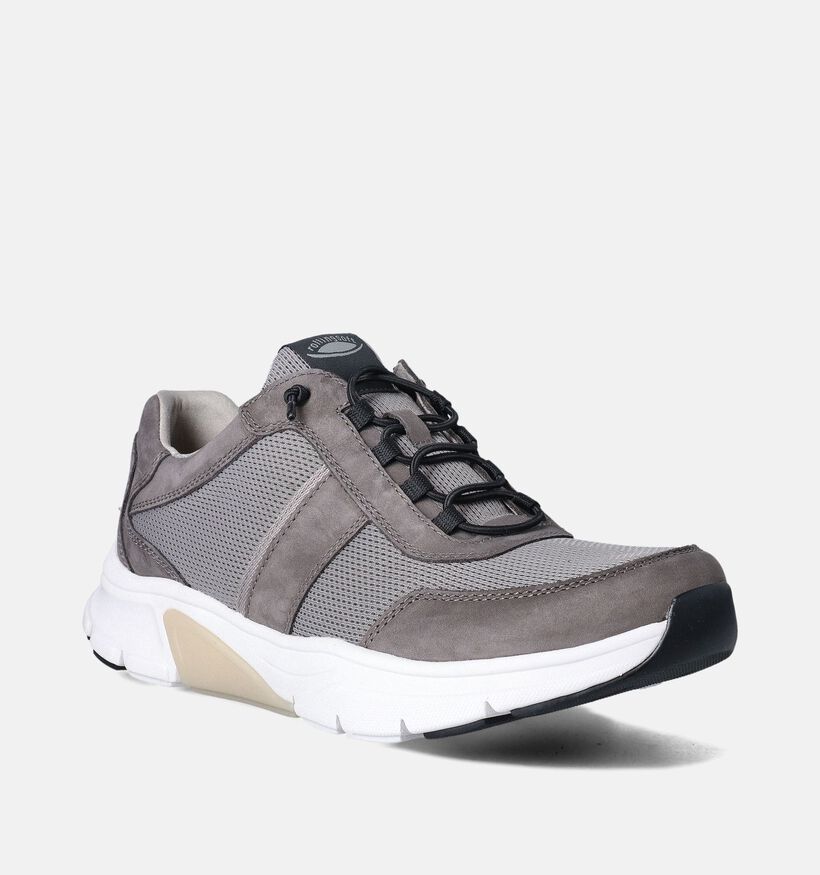 Pius Gabor Grijze Veterschoenen voor heren (354893) - geschikt voor steunzolen