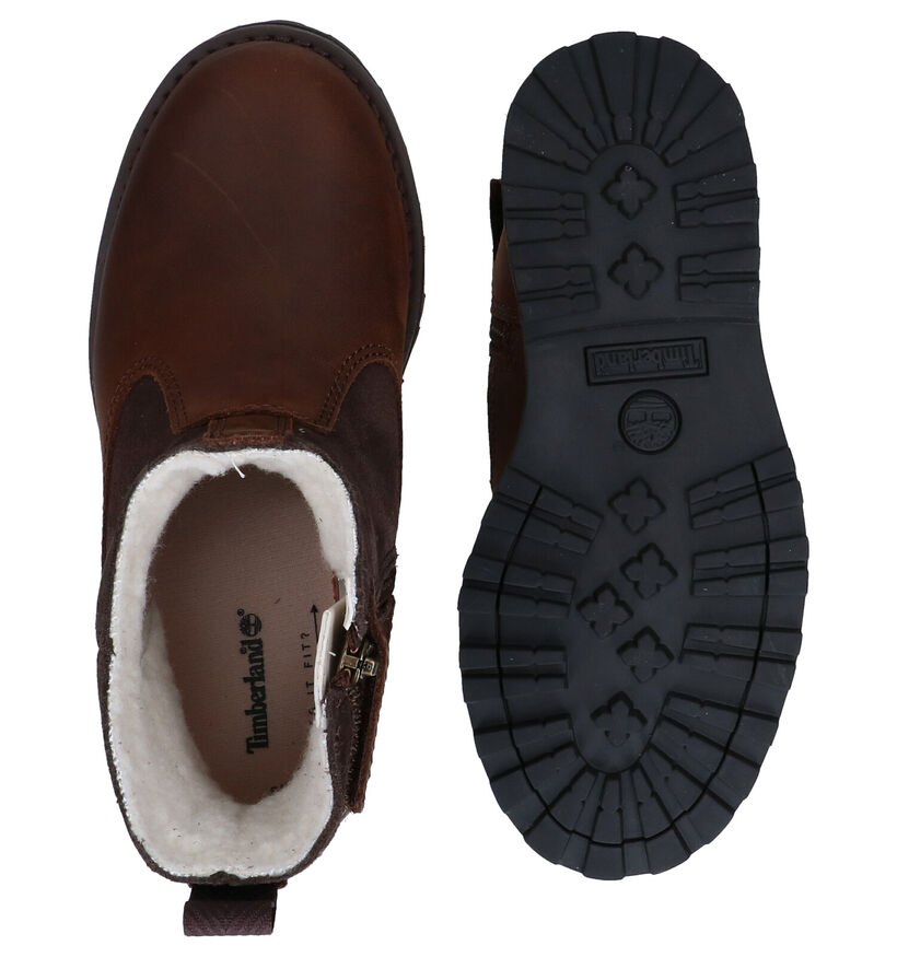 Timberland Courma Kid Chelsea Warm Lined Bruine Boots voor jongens (293777) - geschikt voor steunzolen