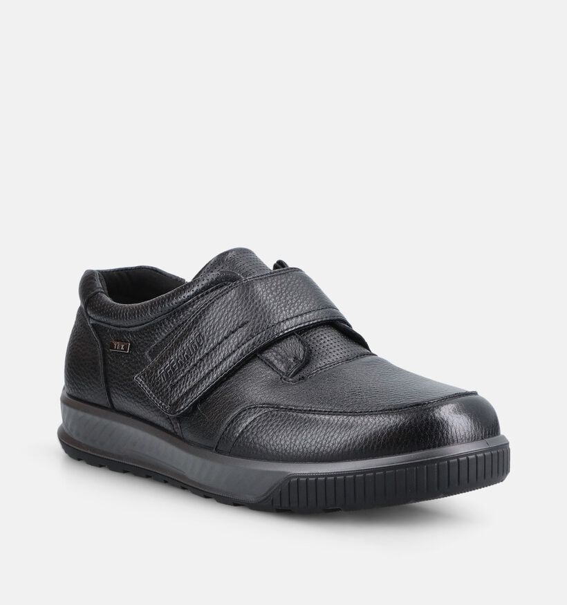 G-Comfort Chaussures confort en Noir pour hommes (381421) - pour semelles orthop&eacute;diques