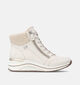Remonte Ecru Veterboots voor dames (379859)