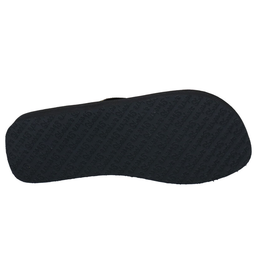 Skechers Vinyasa Blauwe Teenslippers in kunststof (290292)