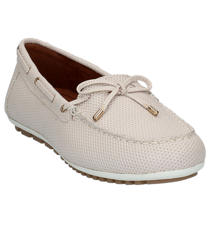 Tamaris Mocassins en Beige clair en cuir (286334)