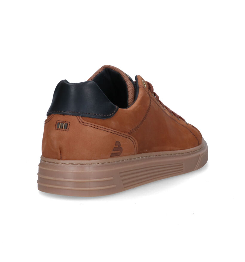 Bullboxer Grijze Veterschoenen voor heren (318201) - geschikt voor steunzolen