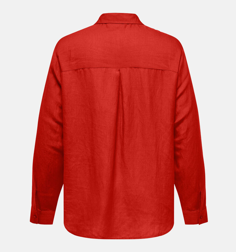 ONLY Carmakoma Siff Rood Hemd voor dames (343503)