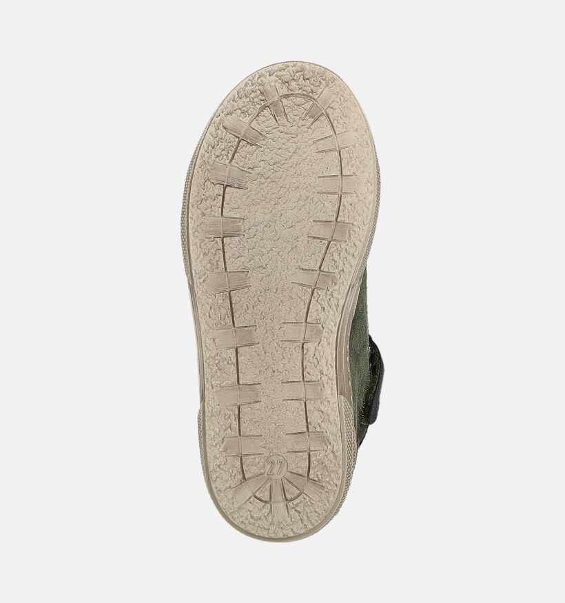 Stones Bones Raspo Groene Hoge Sneakers voor jongens (361972) - geschikt voor steunzolen