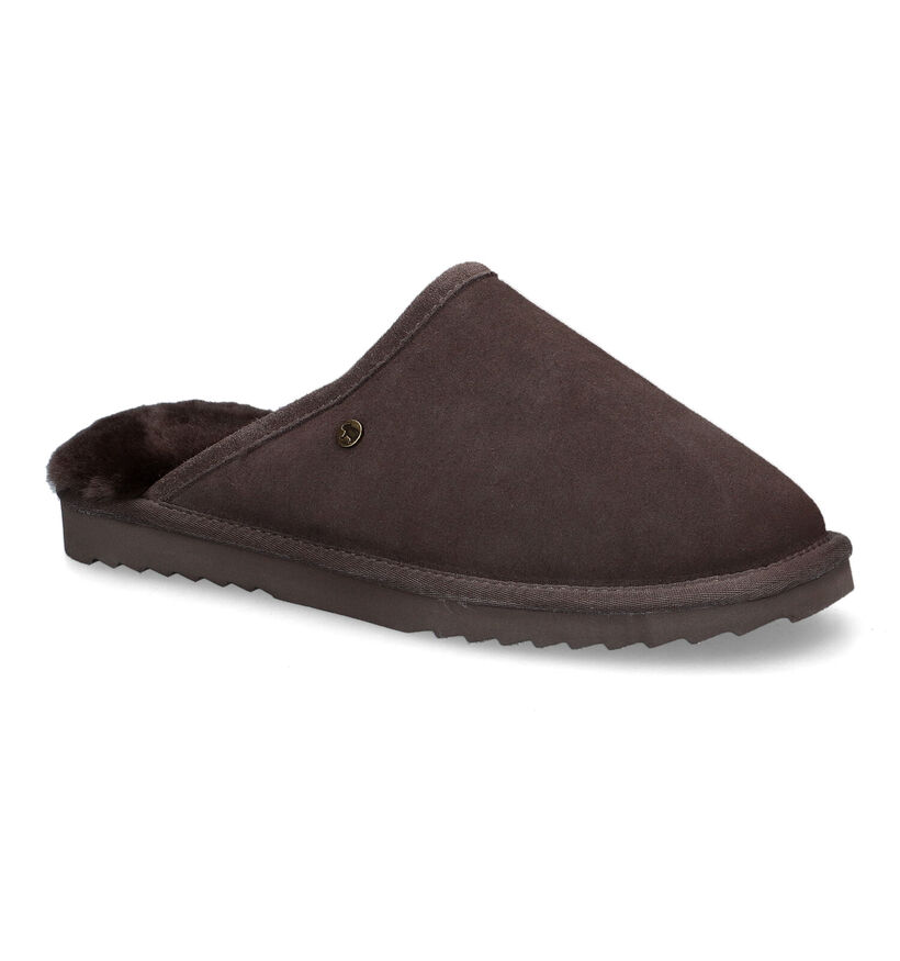 Warmbat Classic Cognac Pantoffels voor heren (346339)