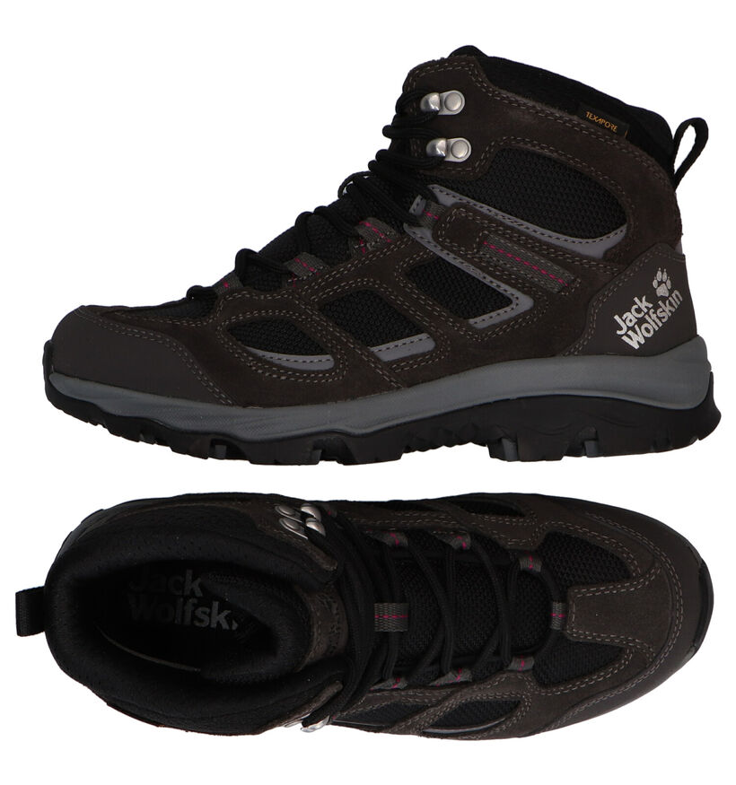 Jack Wolfskin Vojo 3 Texapore Chaussures de randonnée en Gris pour femmes (302171) - pour semelles orthopédiques