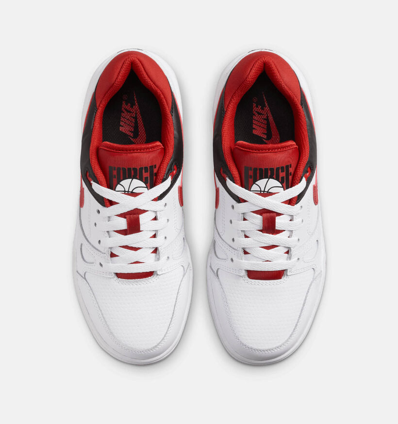 Nike Full Force Baskets en Blanc pour filles, garçons (347984)