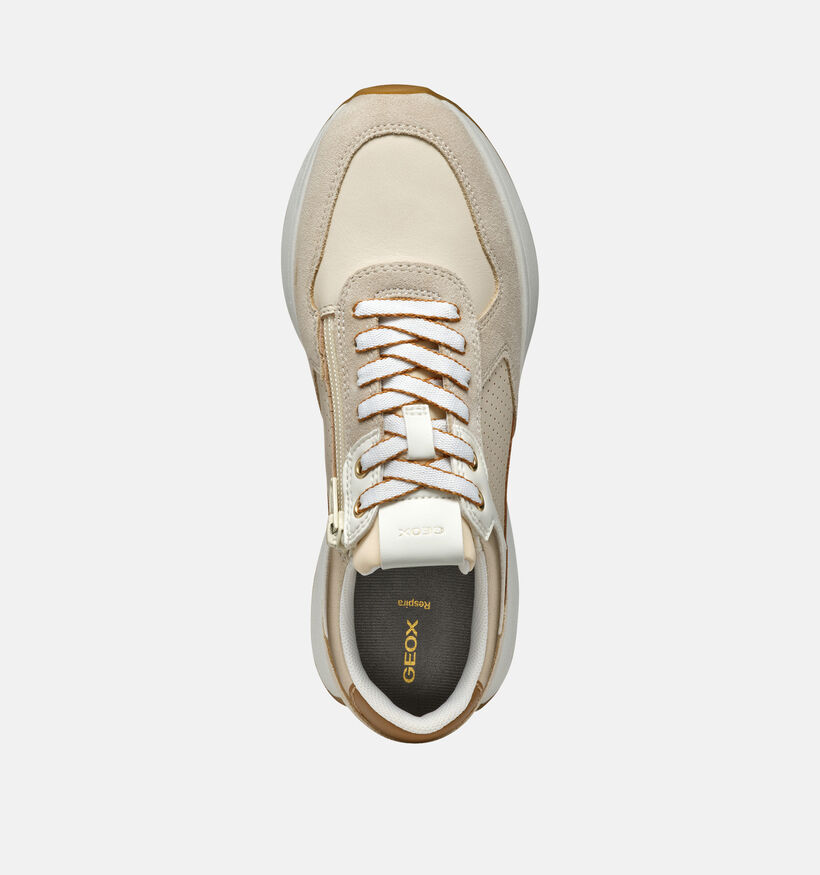 Geox Amabel Baskets en Beige pour femmes (353788) - pour semelles orthopédiques