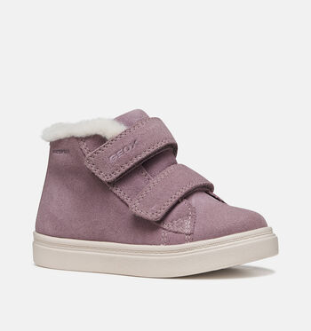 Geox High Sneakers Bruin/Roze/Brons