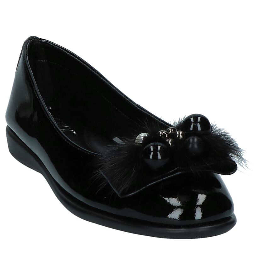 The Flexx Ballerines en Noir en cuir (223780)