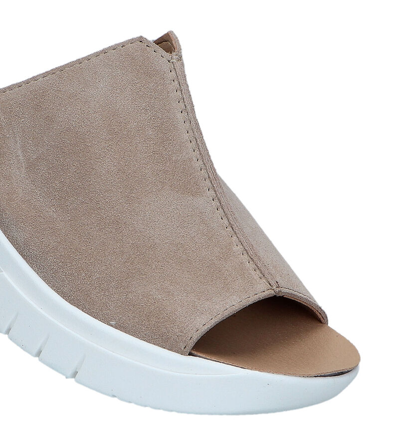 Solemade Garda Taupe Slippers voor Steunzolen voor dames (325722) - geschikt voor steunzolen