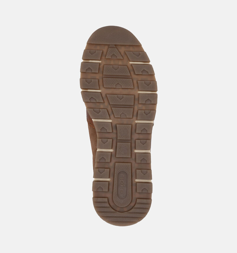 Rieker Cognac Veterschoenen voor heren (354796) - geschikt voor steunzolen