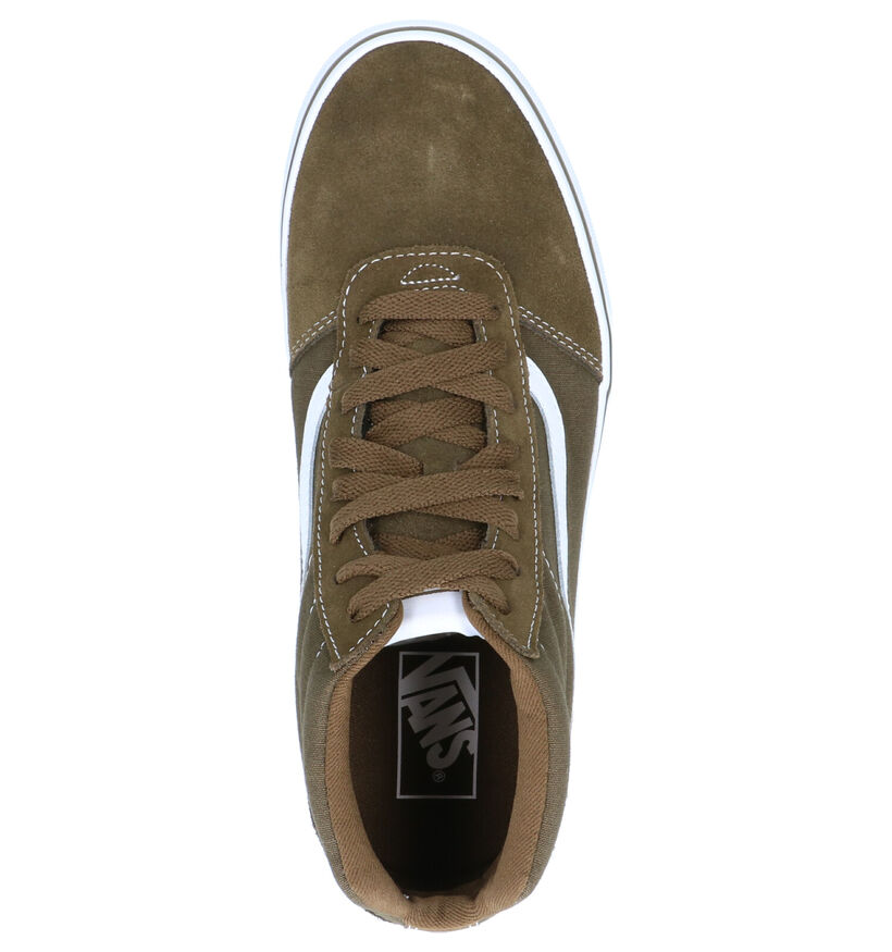 Vans Ward Zwarte Sneakers in daim (264183)