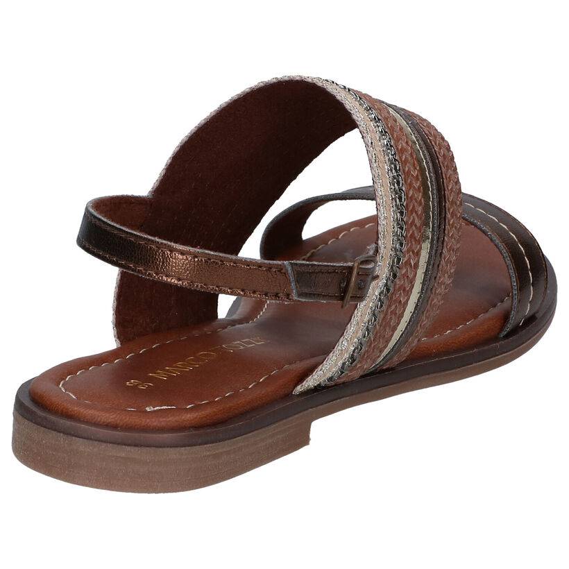 Marco Tozzi Bronzen Sandalen voor dames (289622)