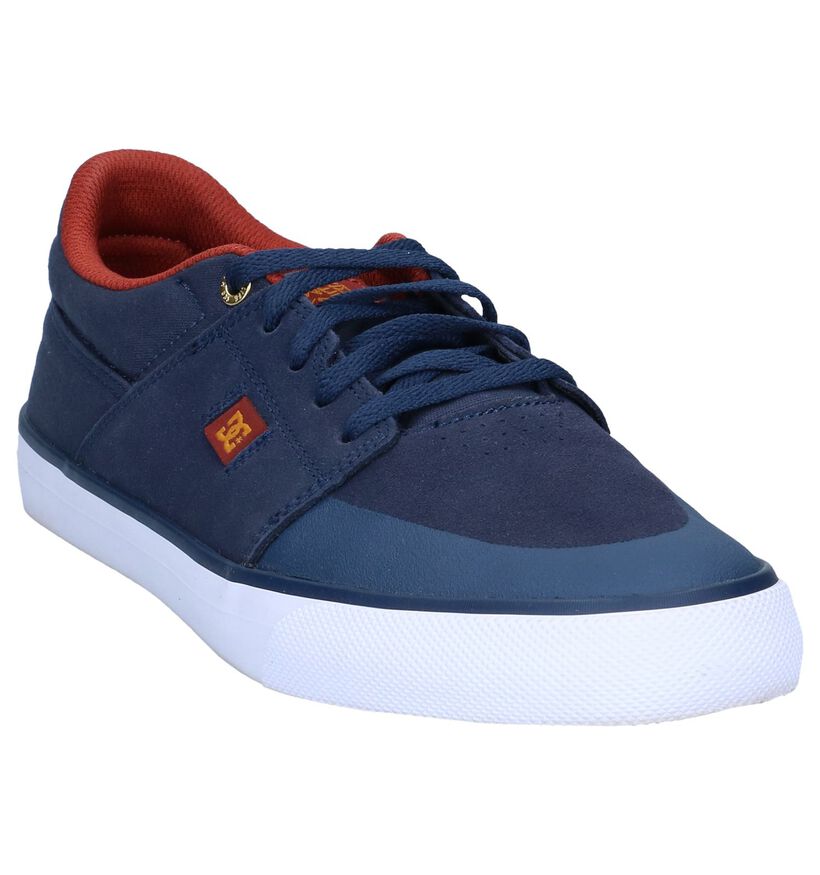 DC Shoes Skate sneakers en Bleu foncé en simili cuir (198606)