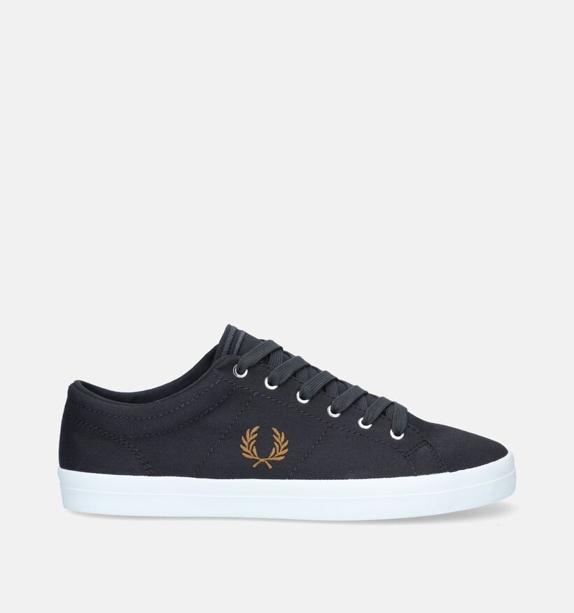Fred Perry Baseline Twill Chaussures à lacets en Gris pour hommes (342529)