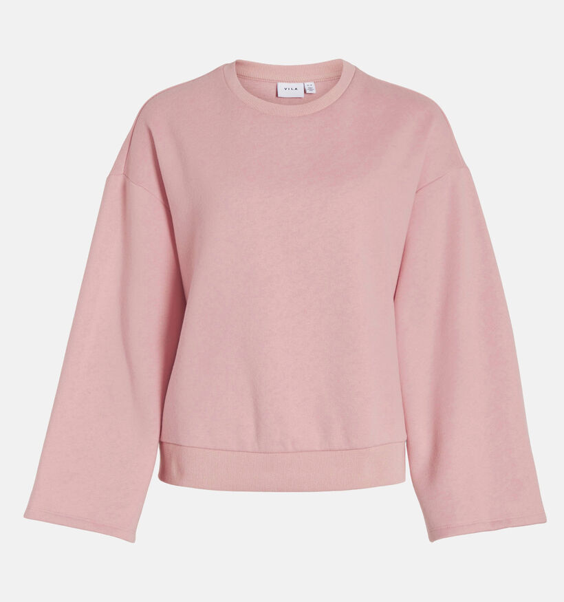 Vila Teks Sweatshirt en Rose pour femmes (338511)