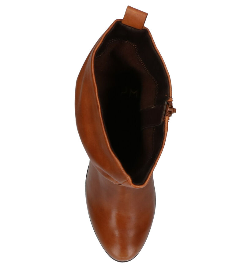 SPM Cognac Korte Laarzen in leer (257783)