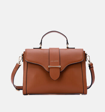 Mac Alyster Handtassen Cognac/Bordeaux