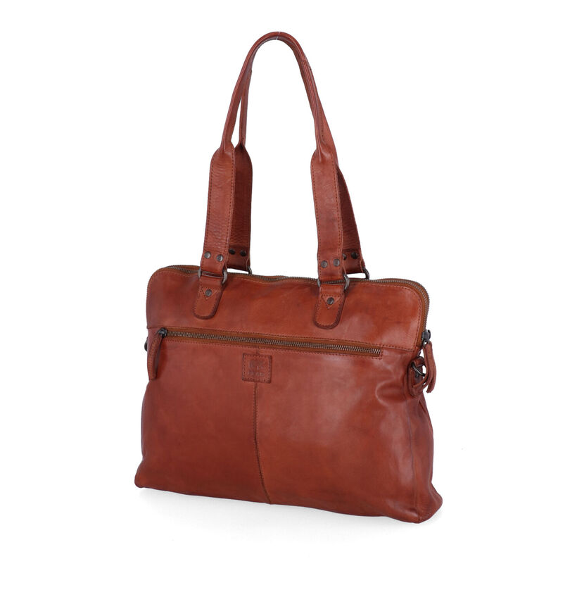 Bear Design Sac professionnel en Cognac en cuir (319908)