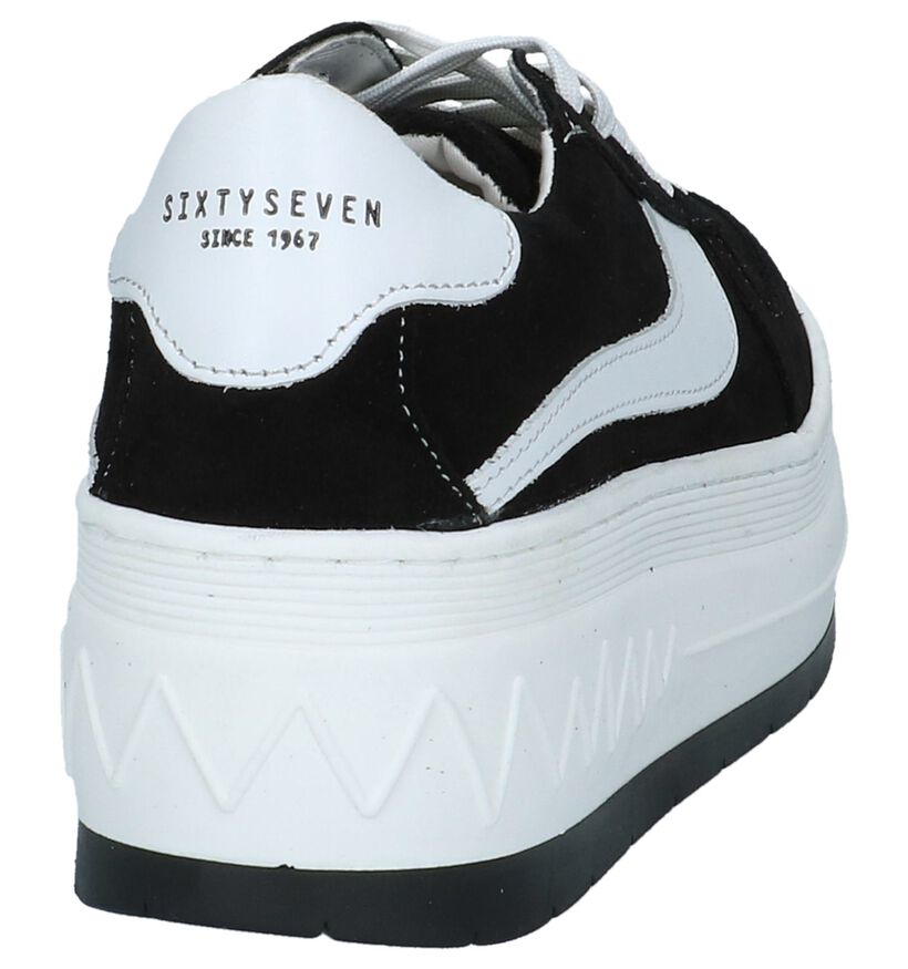 Witte Sneakers Sixtyseven in leer (249347)