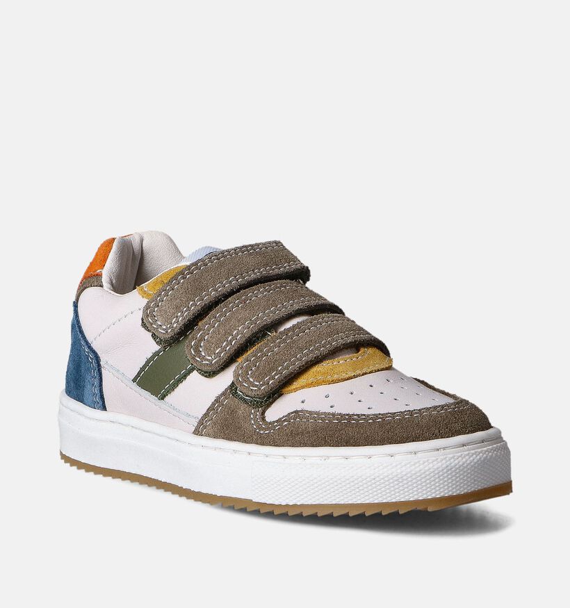Little David Armando Kaki Velcroschoenen voor jongens (355352)