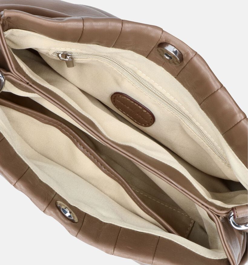 Laurent David Elise Taupe Crossbody tas voor dames (349745)