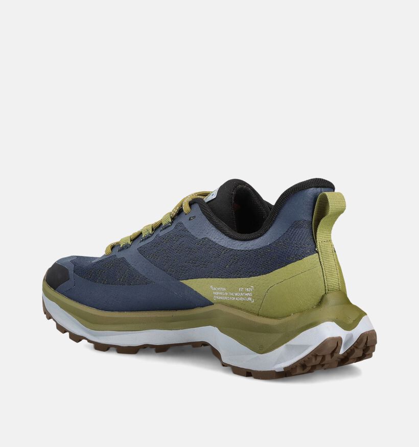 Dachstein Silvretta Lite Donkerblauwe/Groene Wandelschoenen voor heren (372970) - geschikt voor steunzolen