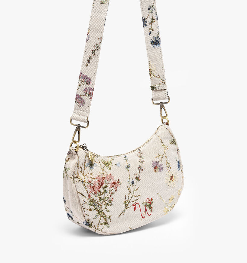 Woomen Alocasia Flowers Ecru Schoudertas voor dames (370779)